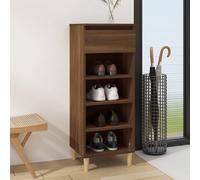 Modern Wooden Home Shoe Storage Cabinet Unit Wood Trainers Organiser Drawer