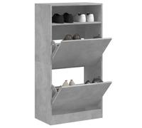 Shoe Cabinet with 2 Flip-Drawers Shoe Storage Shelf Shoe Rack Cupboard vidaXL