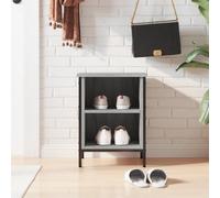 vidaXL Shoe Cabinet Grey Sonoma 38x35x50 cm Engineered Wood NEW