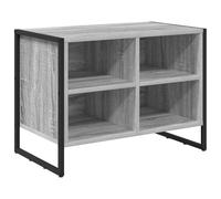 vidaXL Shoe Cabinet Grey Sonoma 60 x 35 x 44 cm Engineered Wood, Living Room, Rectangular, Durable, Modern Design for Comfort, Spacious Layout, Ideal for Family Gatherings and Relaxation