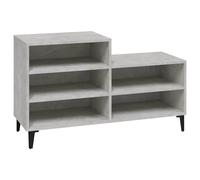 (Concrete grey) vidaXL Shoe Cabinet Engineered Wood Home Shoe Cupboard Organiser Multi Colours