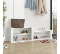 Shoe Cabinet Engineered Wood Home Shoe Storage Organiser Multi Colours vidaXL