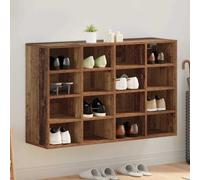 vidaXL Shoe Cabinet Old Wood 103 x 30 x 67 cm Engineered Wood