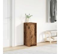 vidaXL Shoe Cabinet Old Wood 29.5x34x76 cm Engineered Wood