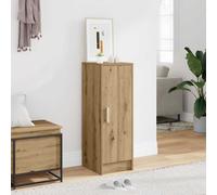 vidaXL Shoe Cabinet Old Wood 32x35x92 cm Engineered Wood