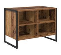 vidaXL Shoe Cabinet Old Wood 60 x 35 x 44 cm Engineered Wood, Living Room, Rectangular, Durable, Modern Design for Comfort, Spacious Layout, Ideal for Family Gatherings and Relaxation