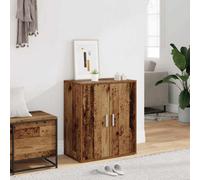 Vidaxl Shoe Cabinet Old Wood 60X35X70 Cm Engineered Wood