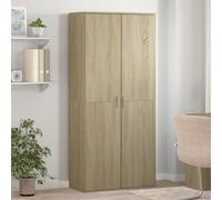 vidaXL Shoe Cabinet Shoe Storage Cupboard Shoe Rack Sonoma Oak Engineered Wood