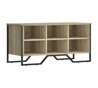 vidaXL Shoe Cabinet Shoe Storage Shelf Shoe Rack Sonoma Oak Engineered Wood