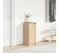 (sonoma oak) vidaXL Shoe Cabinet Grey Sonoma 29.5x34x76 cm Engineered Wood shoe rack