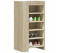 vidaXL Shoe Cabinet Shoe Storage Cupboard Shoe Rack Sonoma Oak Engineered Wood