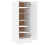 Vidaxl Shoe Cabinet White 32X35X92 Cm Engineered Wood