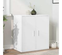 vidaXL Shoe Cabinets 2 pcs White 32x35x70 cm Engineered Wood