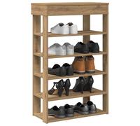 Shoe Rack Shoe Cabinet Holder Hall Shoe Storage Shelf Engineered Wood vidaXL