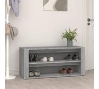 (Concrete grey) vidaXL Shoe Rack Hallway Shoe Storage Cupboard Shoe Cabinet Engineered Wood