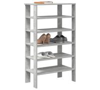 (concrete grey, 105 cm) vidaXL Shoe Rack Old Wood 61x32x105 cm Engineered Wood shoe storage shoe shelf