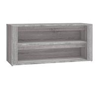 Vidaxl Shoe Rack Grey Sonoma 100X35X45 Cm Engineered Wood