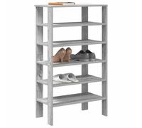 Vidaxl Shoe Rack Grey Sonoma 61X32X105 Cm Engineered Wood