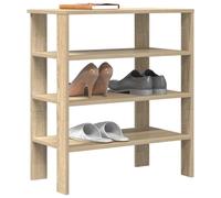Vidaxl Shoe Rack Sonoma Oak 61X32X70 Cm Engineered Wood