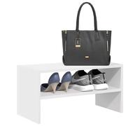 vidaXL Shoe Rack Stackable White 60x30x30.5 cm UK
