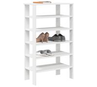 (white, 105 cm) vidaXL Shoe Rack Old Wood 61x32x105 cm Engineered Wood shoe storage shoe shelf