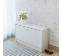 Vidaxl Shoe Storage Bench White 80X24X45 Cm