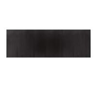vidaXL Rug Rectangular Dark Brown 100x300 cm Bamboo