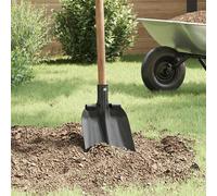 vidaXL Shovel Head Silver 33 x 21 cm Powder-Coated Steel