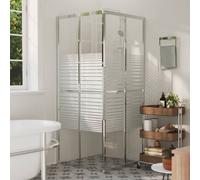 vidaXL Shower Cabin ESG Bathroom Shower Enclosure Cabinet Screen Cabin Cubicle