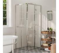 vidaXL Shower Cabin ESG Bathroom Shower Enclosure Cabinet Screen Cabin Cubicle