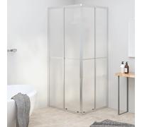 vidaXL Shower Cabin Frosted ESG 90x70x180 cm