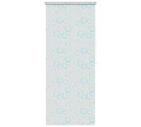 vidaXL Shower Curtain Roller Blind 100x240 cm EVA Water Resistant Bathroom Accessory with Bubble Design