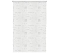 vidaXL Shower Curtain Roller Blind 140x240cm Splash Bathroom Divider Panel