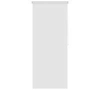 vidaXL Shower Curtain Roller Blind 80x240cm White Bathroom Accessory Divider