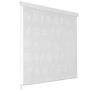 vidaXL Shower Curtain Roller Blind Bathroom Divider Multi Sizes Multi Colours