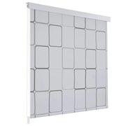 vidaXL Shower Curtain Roller Blind Bathroom Divider Multi Sizes Multi Colours