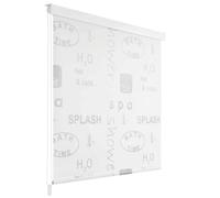 vidaXL Shower Curtain Roller Blind Bathroom Divider Multi Sizes Multi Colours