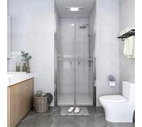 vidaXL Shower Door Clear ESG 71x190 cm Enclosure Screen Bath Cabin Bathroom