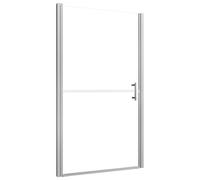 vidaXL Shower Door Frost Tempered Glass Bathroom Enclosure Screen Partition