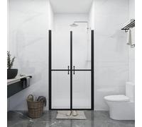 vidaXL Shower Door Frosted ESG (83-86)x190 cm Bathroom Enclosure Cabin Screen