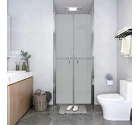 vidaXL Shower Door Frosted ESG 86x190 cm Enclosure Screen Bath Cabin Bathroom
