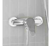 vidaXL Shower Mixer Tap Chrome G 1 / 2 inches