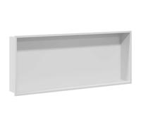vidaXL Shower Niche - Stylish storage for your bathroom. Modern design, rectangular shape. A must for your home. Made of stainless steel to save space.