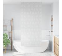 vidaXL Shower Roller Blind Blackout Window Shade for Bedroom Door Water Resistant Shower Curtain Bathroom Room Divider 100x240 cm Sea Star