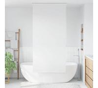 vidaXL Shower Roller Blind 100x240 cm White | 100% EVA Material, Water-Resistant | Modern and Functional Design | Easy to Assemble, Ideal for Bathroom