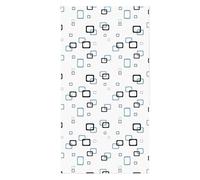 vidaXL Shower Roller Blind 120x240 cm Fabric Width 116 cm