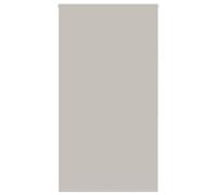 vidaxl shower roller blind - water resistant peva fabric - 120x240 cm roller shade - light grey - versatile installation