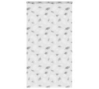 vidaxl shower roller blind 120x240 cm - water-resistant peva material - grey modern bathroom decor - space-saving cassette design