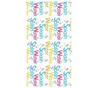 vidaxl shower roller blind - peva fabric - 140x240 cm - water-resistant/easy clean - wall/ceiling/window install - privacy/kids safety