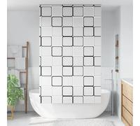 vidaXL Shower Roller Blind 140x240 cm Fabric Width 136 cm